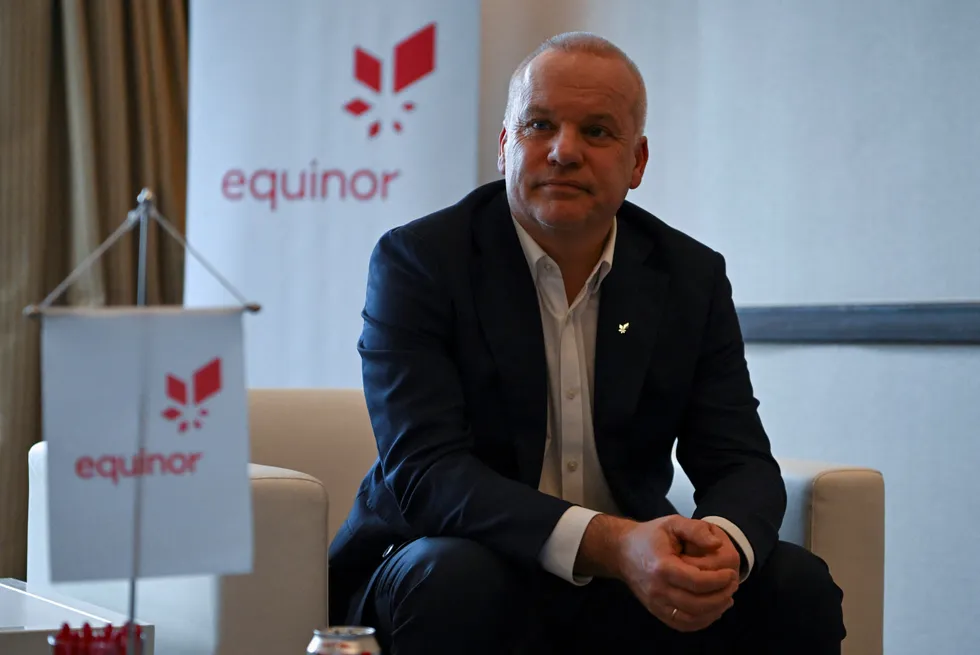 Anders Opedal, chief executive of Equinor.