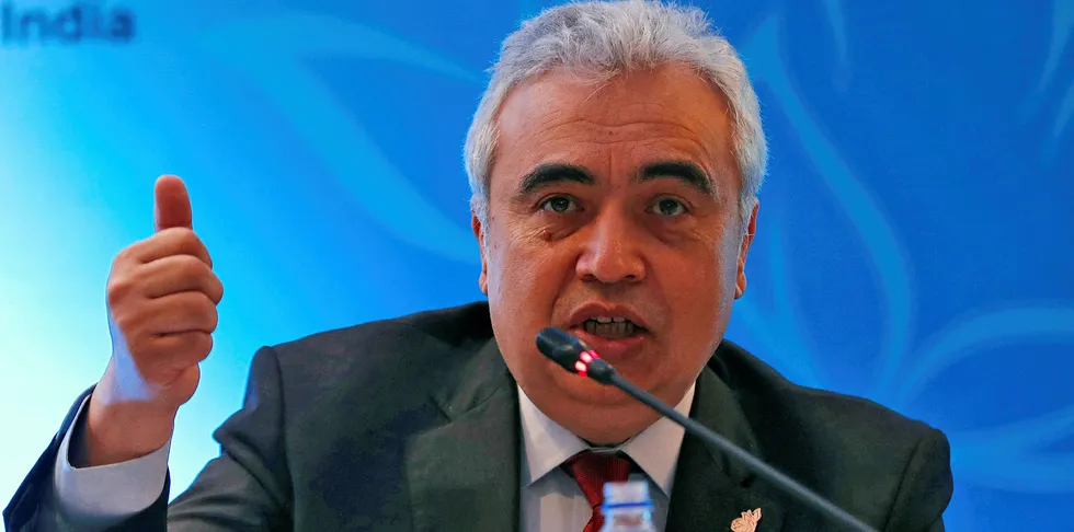 Fatih Birol, executive director of the International Energy Agency