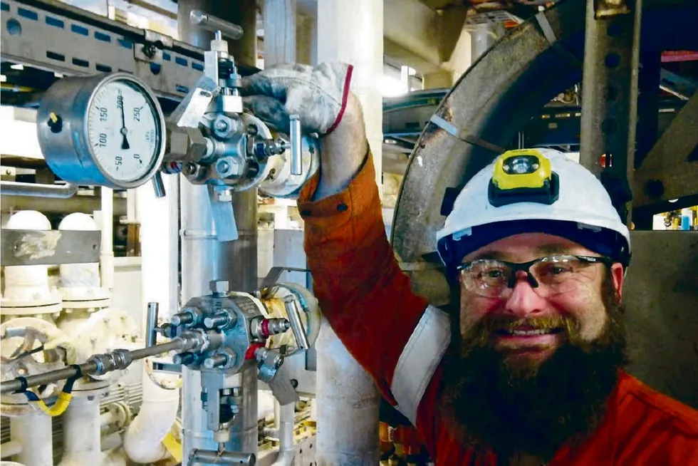 Installed: the 3D printed valve is on Woodside’s Goodwyn A platform offshore Australia