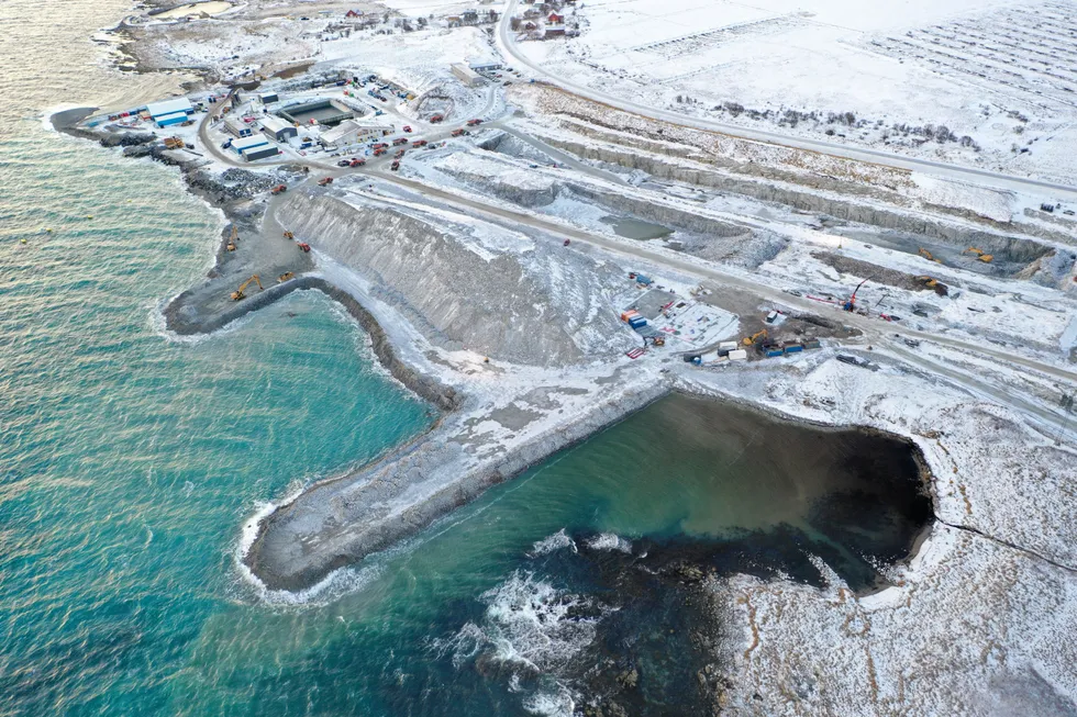 Andfjord Salmon has a long-term plan to produce 90,000 metric tons per year at three sites on the island of Andoya.