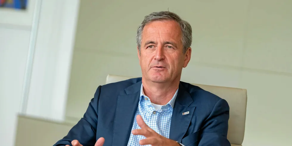 EnBW chief executive Frank Mastiaux, 2021