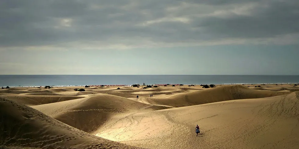 A view from the Canaries.