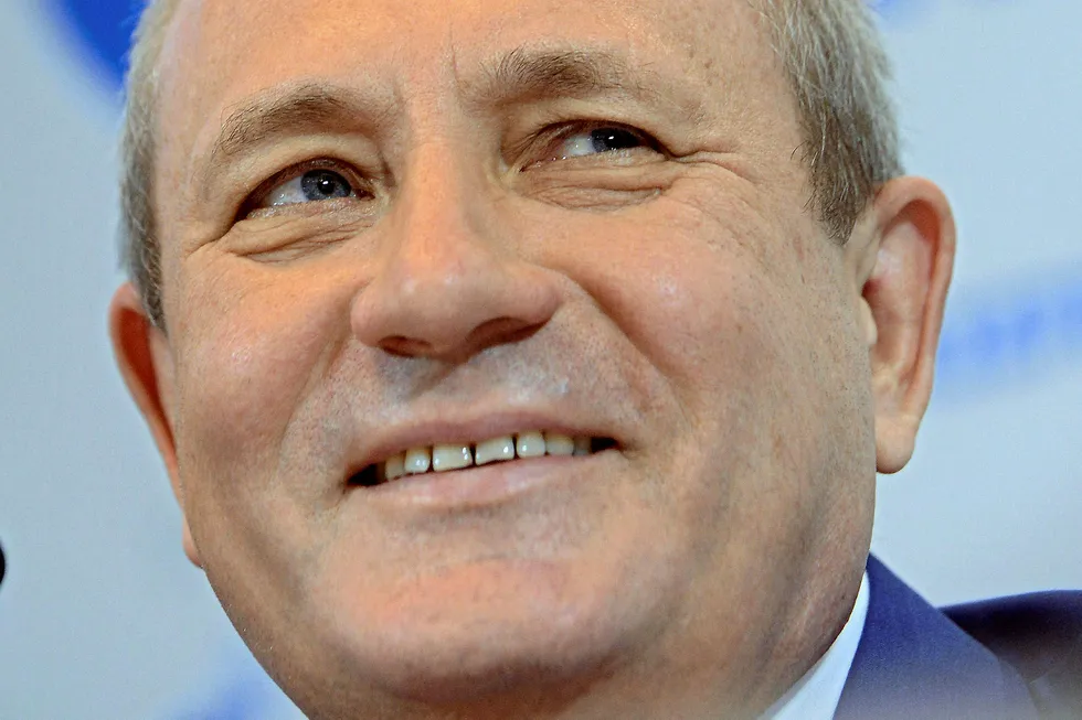 Delay: Gazprom deputy executive chairman Vitaly Markelov