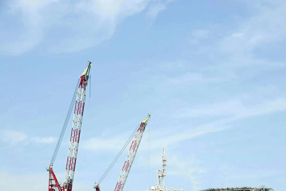 Asset: Floatel International's Floatel Endurance semi-submersible accommodation vessel​
