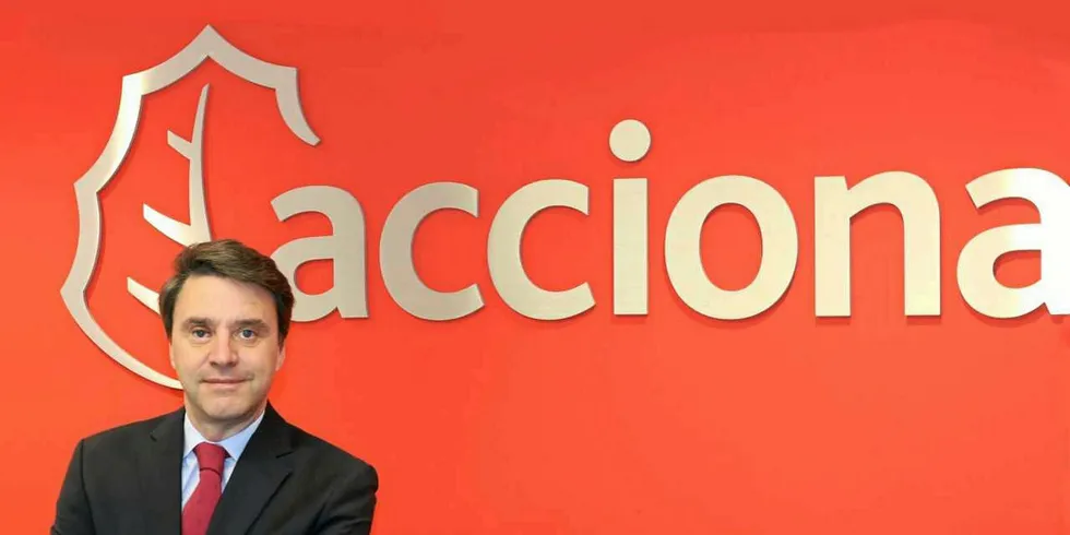 Rafael Esteban, Acciona's North America CEO.