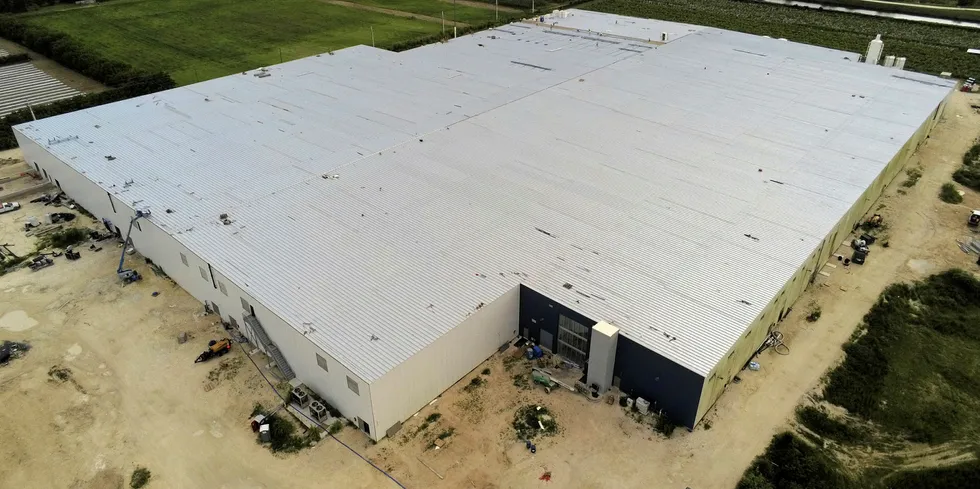Atlantic Sapphire's site in Florida, Miami as of summer 2020.