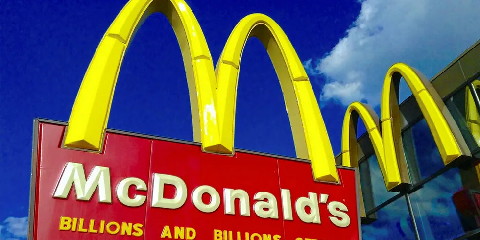 McDonald's, home of the Filet O Fish.