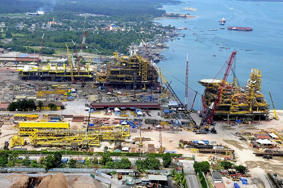 Leading fabricator: Malaysia Marine and Heavy Engineering