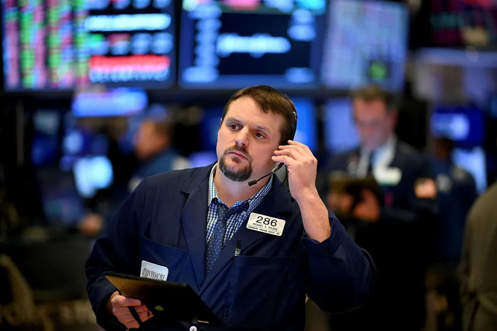 Oil price: Brent futures fell 49 cents, or 1.1%, to settle at $42.85 a barrel