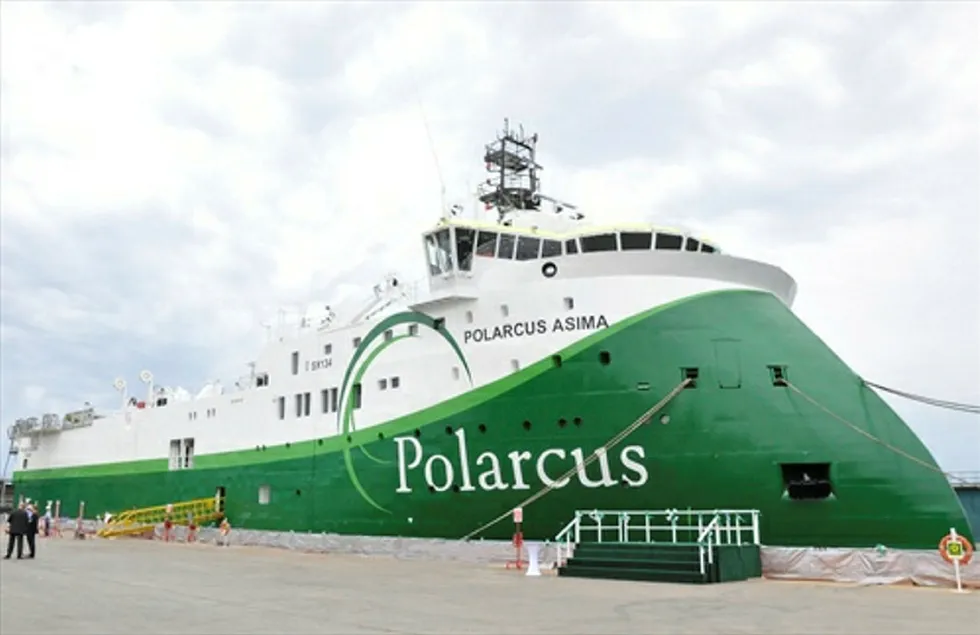 Petrel survey: the data will be gathered using the Polarcus Asima