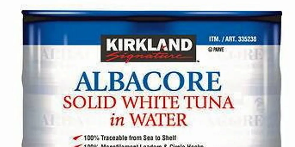 Costco’s Kirkland Signature-brand White Albacore Tuna in Water is involved in a lawsuit alleging deceptive marketing.