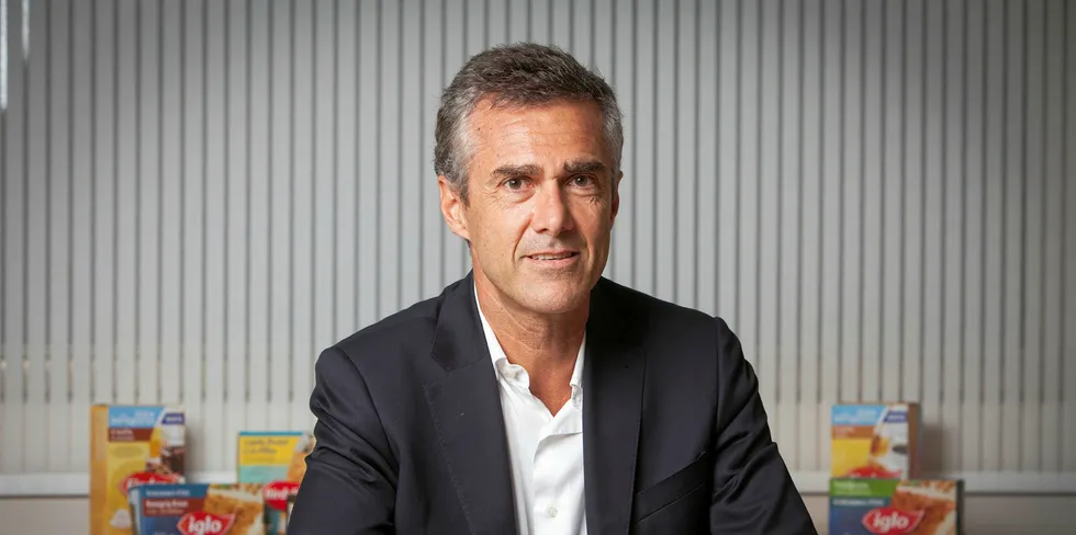 Stefan Descheemaeker, CEO of Iglo Group.