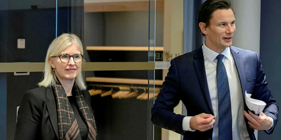 Wikborg Rein partners Elisabeth Roscher and Geir Sviggum are leading investigations at Samherji.