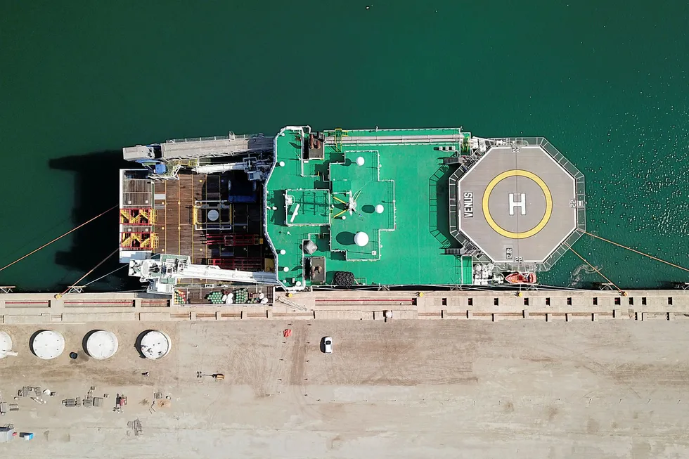 Hired: GranEnergia's compact semi-submersible flotel UMS Venus has secured a contract with Modec