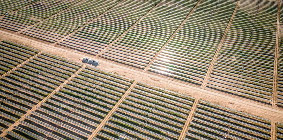 A Lightsource BP plant in Spain.