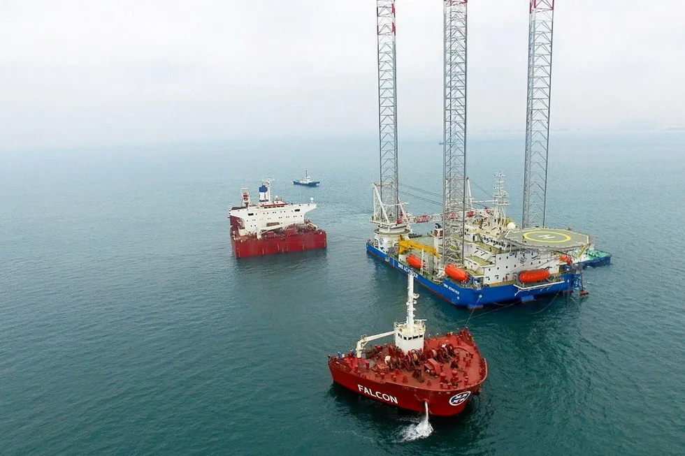 Acquisition: an offshore vessel operated by Zakher Marine International.