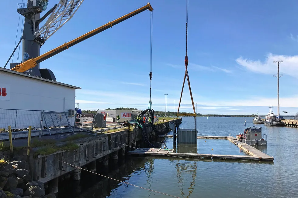Successful: ABB test of subsea power system
