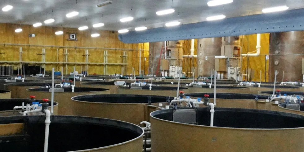 AquaBounty's Indiana facility.