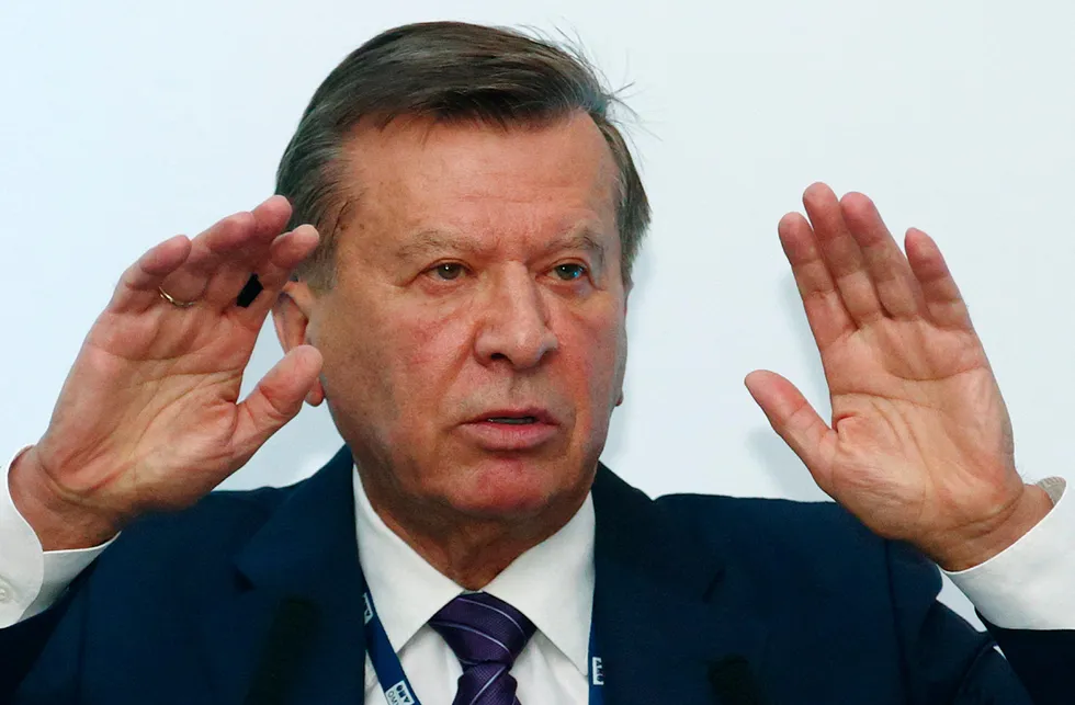 New addition: Gazprom chairman Viktor Zubkov.