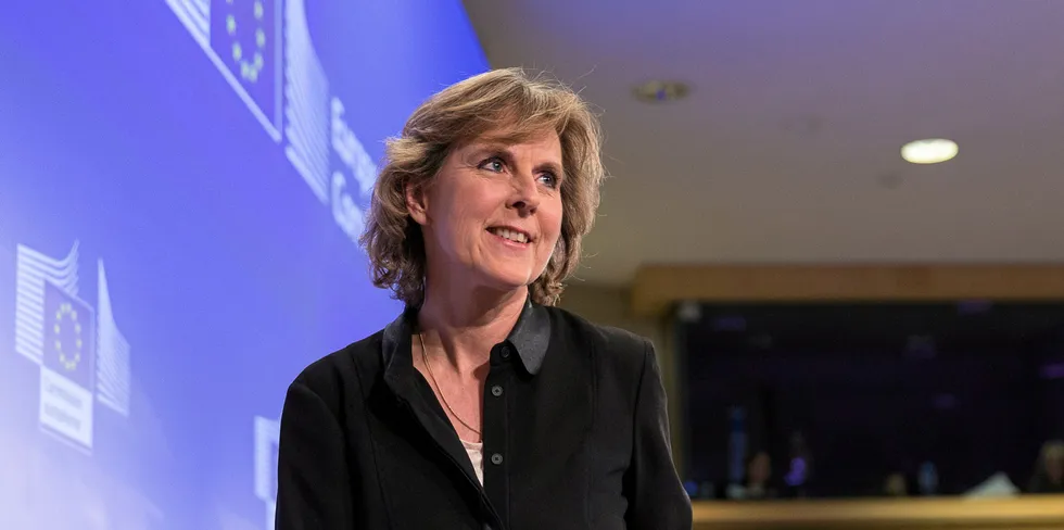 Former EU Climate Action Commissioner Connie Hedegaard.