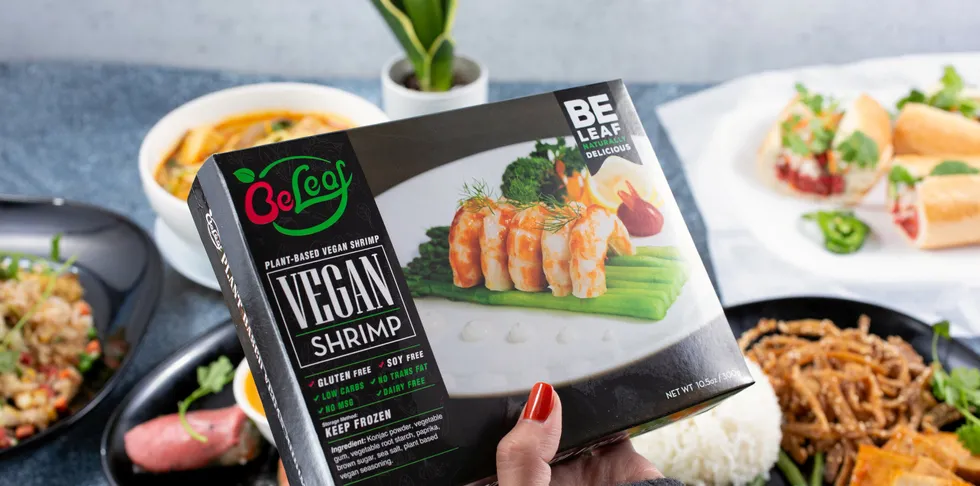 Sales of alternative seafood products have been growing, but sales slipped in November.