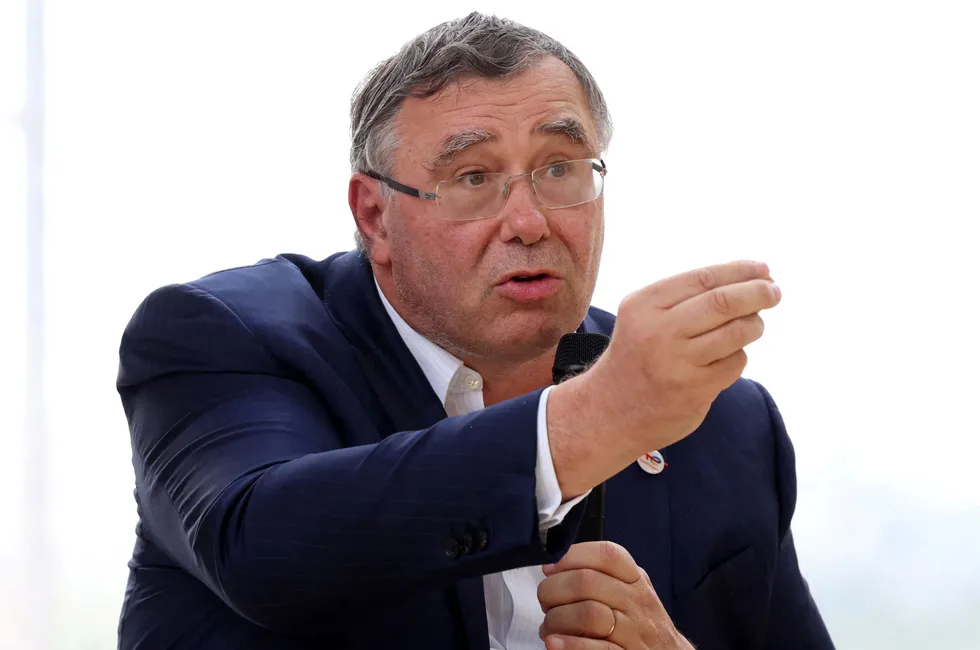 New agreement: TotalEnergies chief executive Patrick Pouyanne