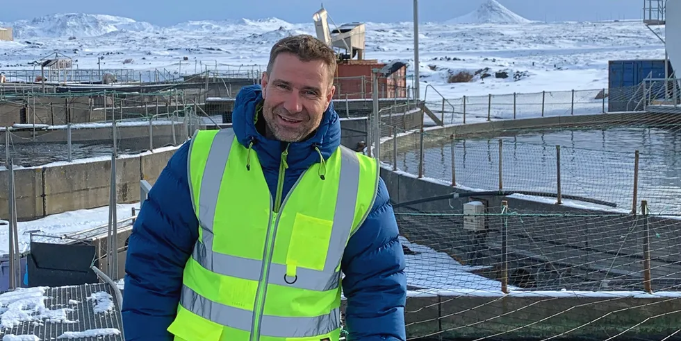 Jon Kjartan Jonsson, director of fish farming at Samherji, said the company will test new components and larger units, and use that experience in the design and operation of the new facility.