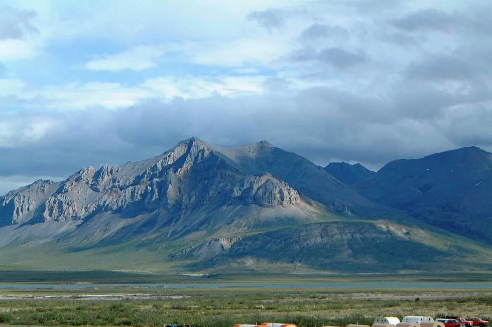 Resources: oil industry camp on North Slope