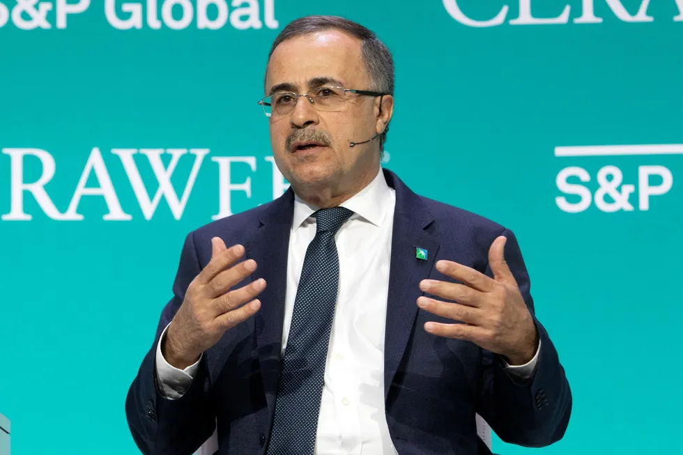 Amin Nasser, the chief executive of Saudi Aramco.