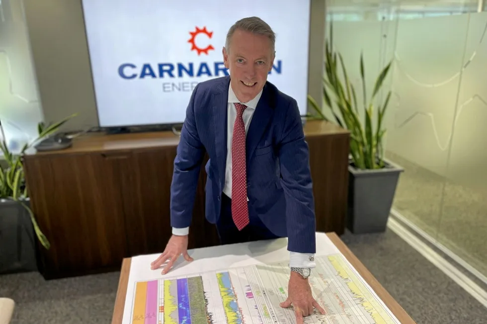 Time to go: Carnarvon Energy chief executive Adrian Cook.