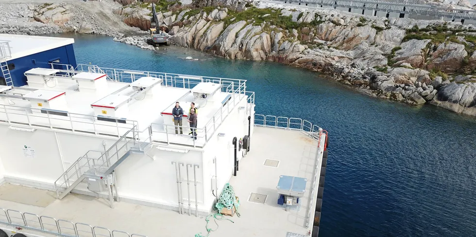 Gigante said the net proceeds will be primarily used to fund its projected investment and working capital needs for the construction and operation of the land-based salmon farming site in Rosoy.