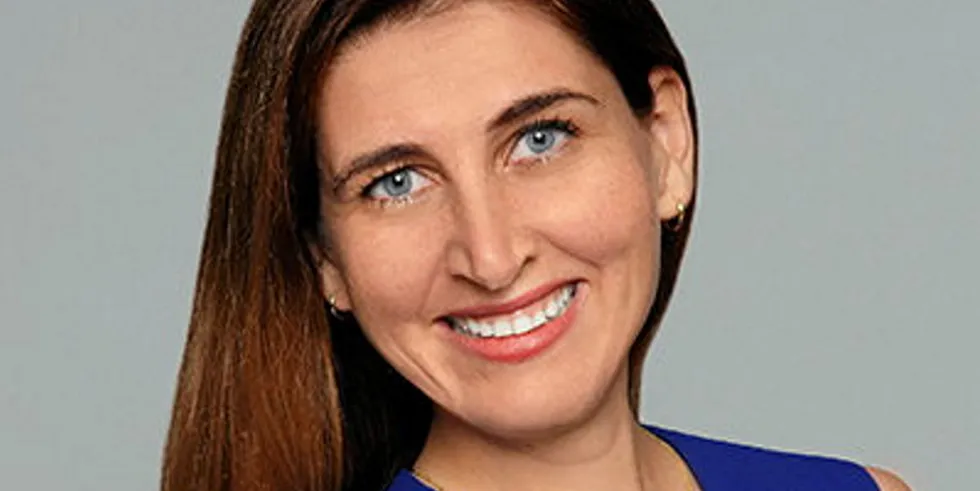 Christina Espejo, former human resources director at land-based salmon farmer Atlantic Sapphire.