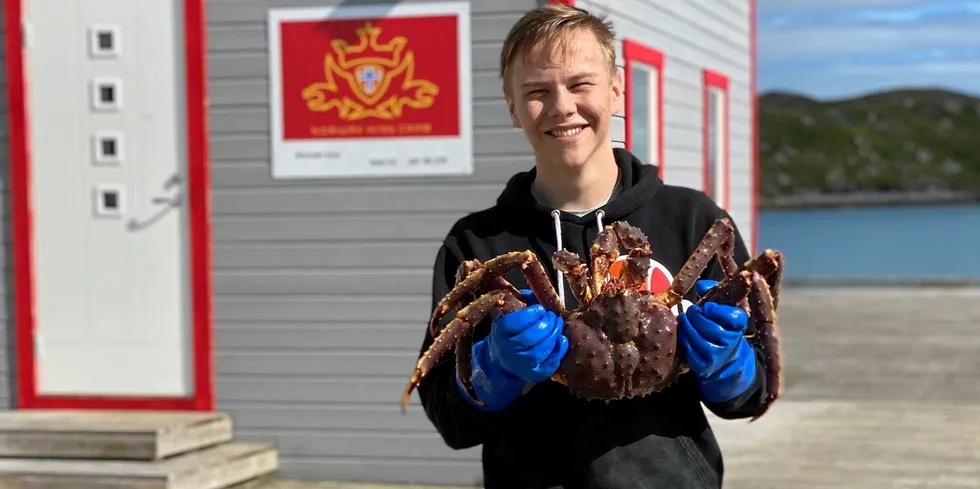 Even Petterson at Norway King Crab will helpt to keep the operation running this summer.