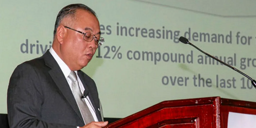 Ng Joo Siang, vice chairman at frozen giant Pacific Andes