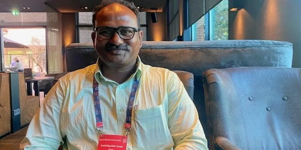 “Without the device, my electricity bill would be almost double. Technology like this is a huge help for Indian shrimp farmers at these times,” said Andhra Pradesh-based shrimp farmer Issac Kokkilgadda.