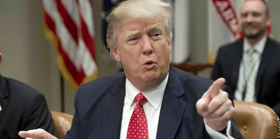 President Trump is directing federal agencies to help US lobster harversters.