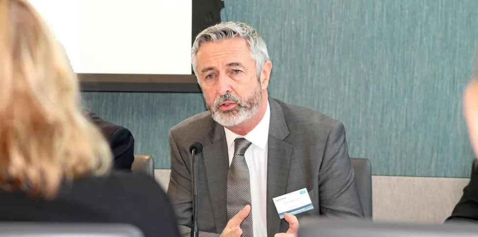 Andrew Mallison, GAA's CEO at an IntraFish forum 2017.
