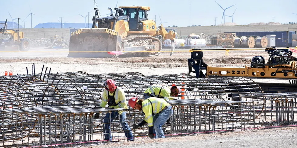 Construction on the SunZia transmission and wind projects has begun in New Mexico.