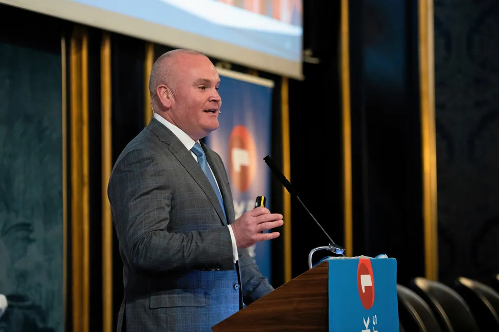 Transocean chief executive, Jeremy Thigpen.