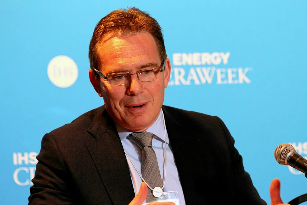 Higher profits: BHP Billiton chief executive Andrew Mackenzie