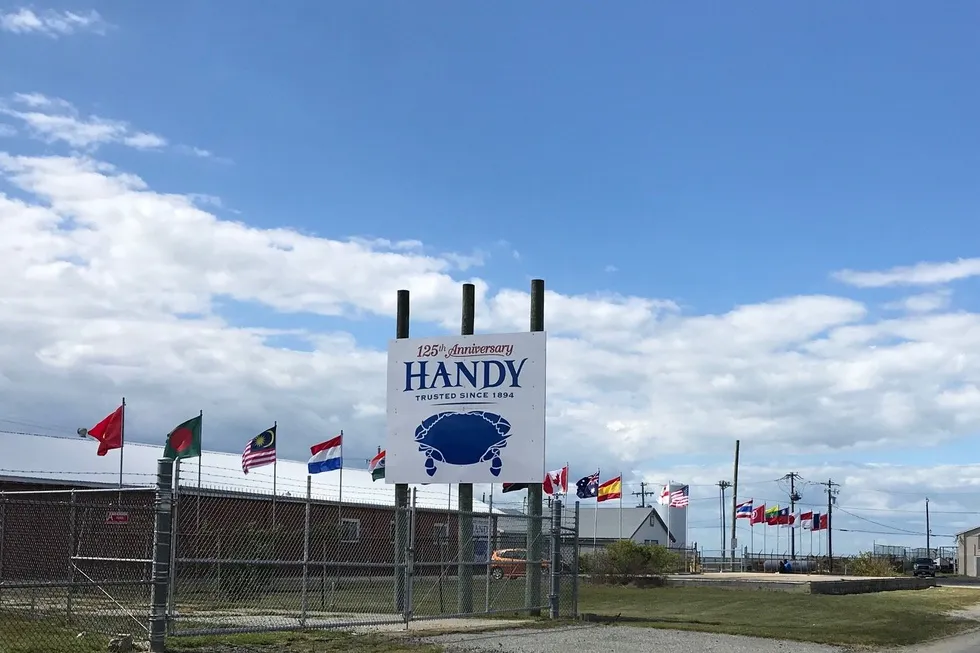 Handy Seafood is selling its plant in Crisfield, Maryland.