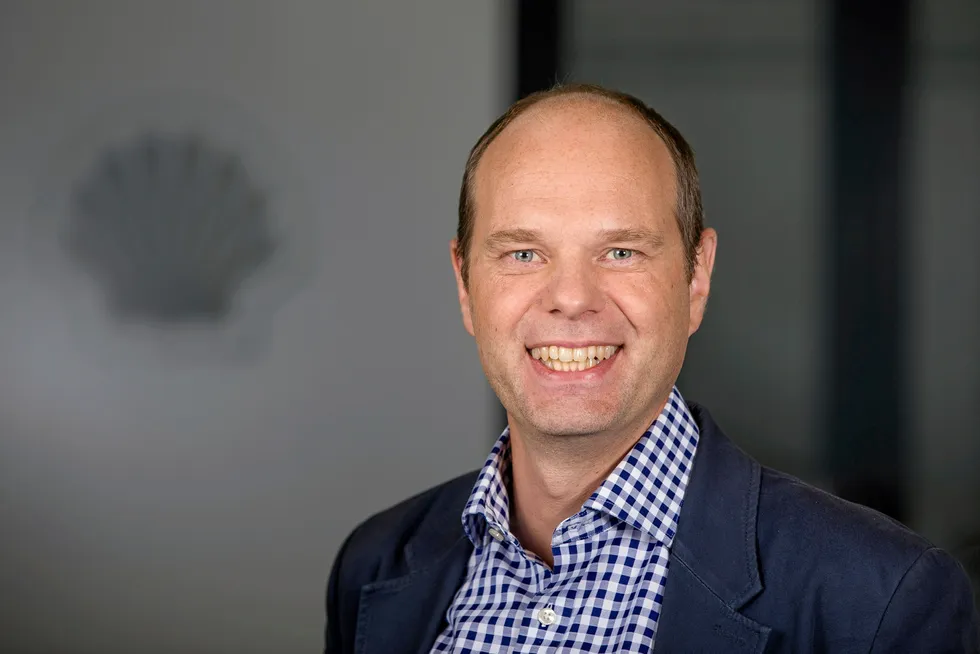 Challenge: Shell vice president hydrogen Paul Bogers.