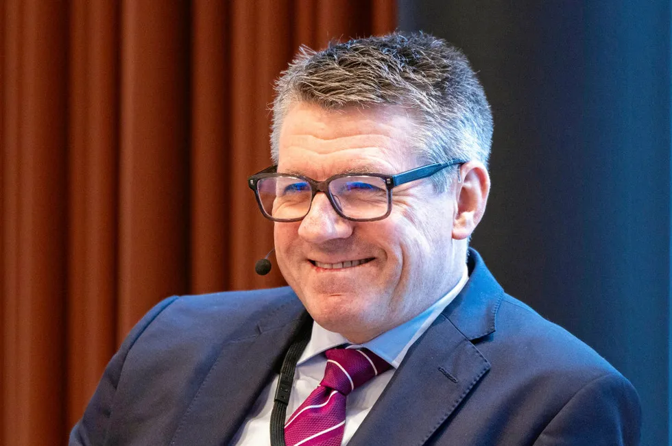 Reason to smile: Vaar Energi chief executive Nick Walker.