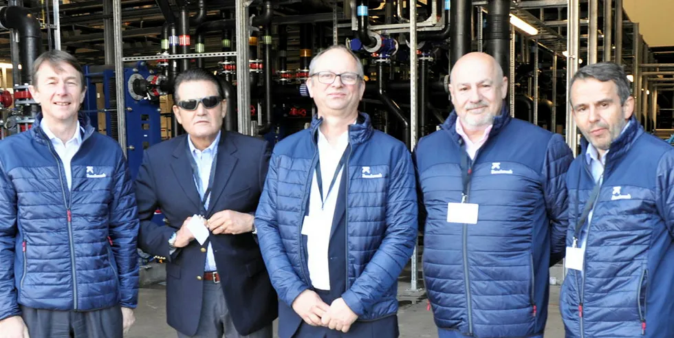 Benchmark Holding: Kevin Quinn, Hugo Wahnesh, Malcolm Pye, Peter George and Yngve Myhre.