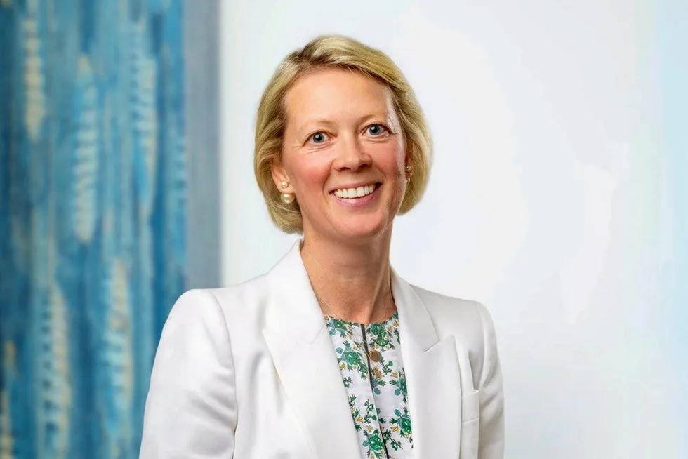 Pharos Energy chief executive, Katherine Roe.