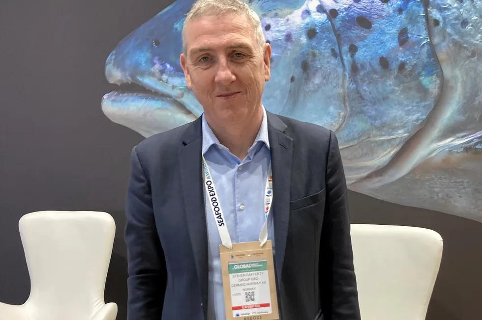 "It is critical that we have our house in order and do all that is possible to have the best animal welfare possible," says Cermaq CEO Steven Rafferty.