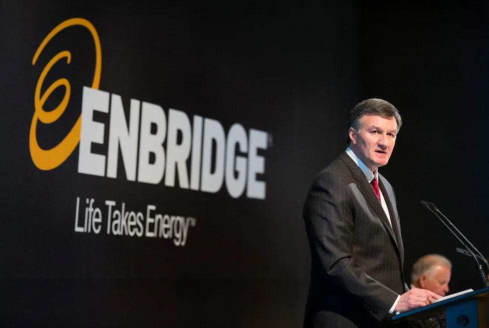 Increasingly active: Enbridge chief executive Al Monaco