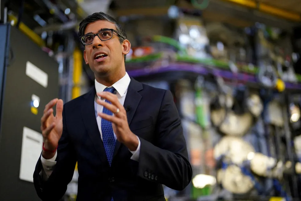 Vital role: UK Prime Minister Rishi Sunak’s government is yet to give final approval to the Rosebank project.