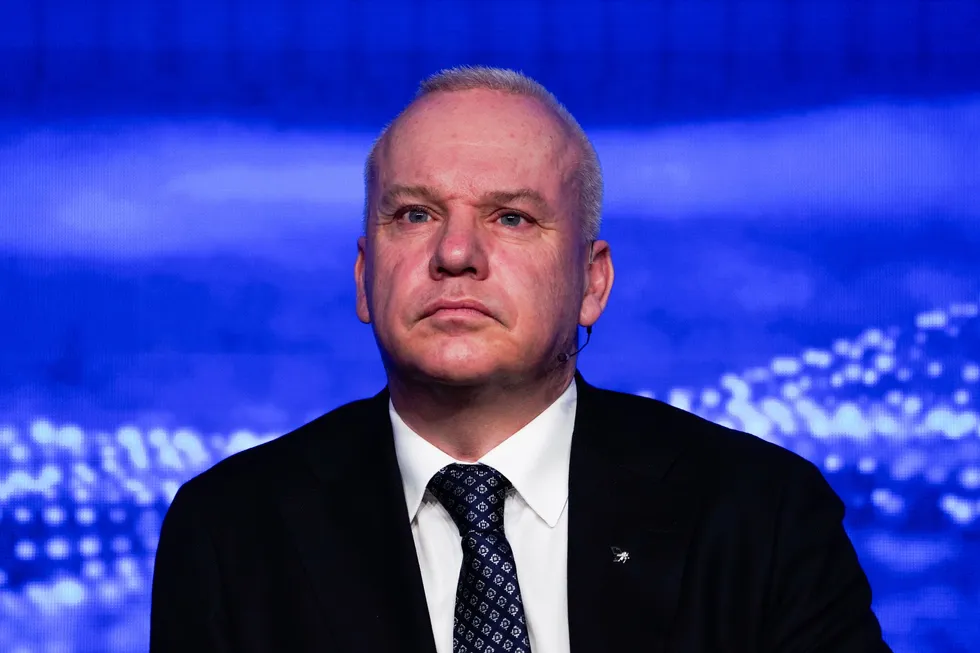 Equinor chief executive Anders Opedal
