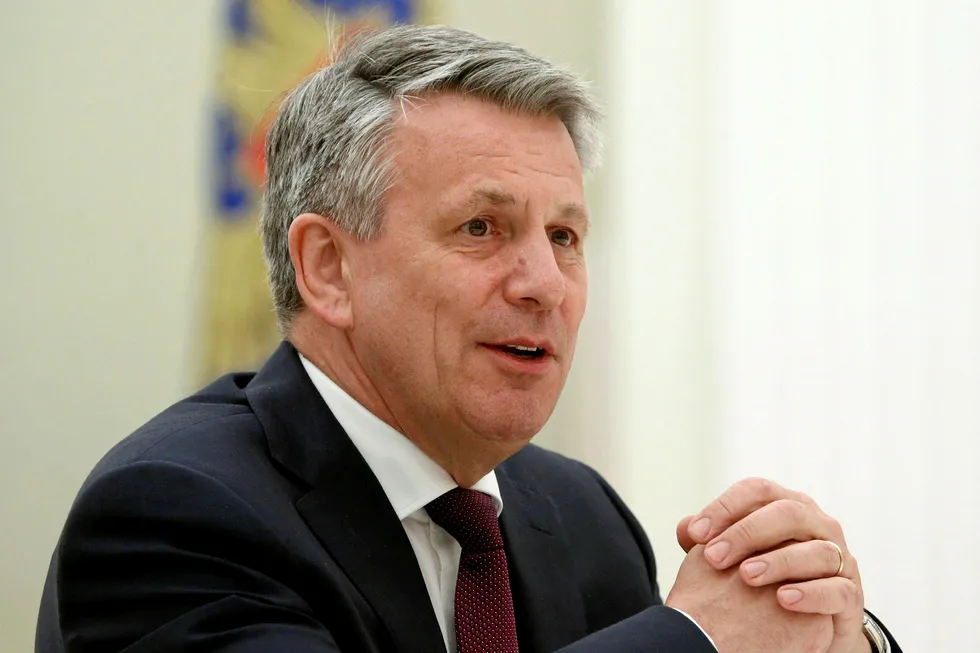 Dividend up: Shell chief executive Ben van Beurden